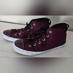 Converse Chuck Taylor All Star Syde Street Mid Dark Sangria Unisex M8 W10